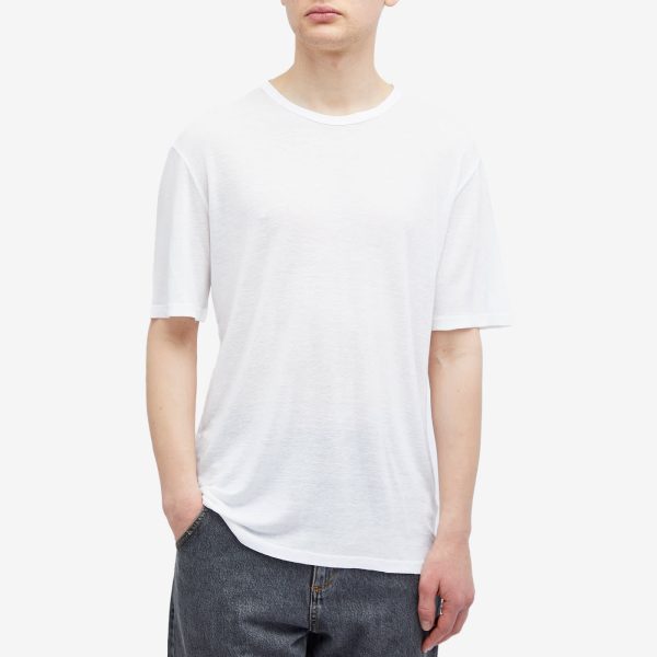 Officine Générale Pigment Dyed Linen T-Shirt