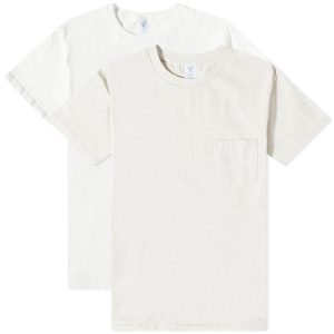 Velva Sheen 2 Pack Pocket T-Shirt