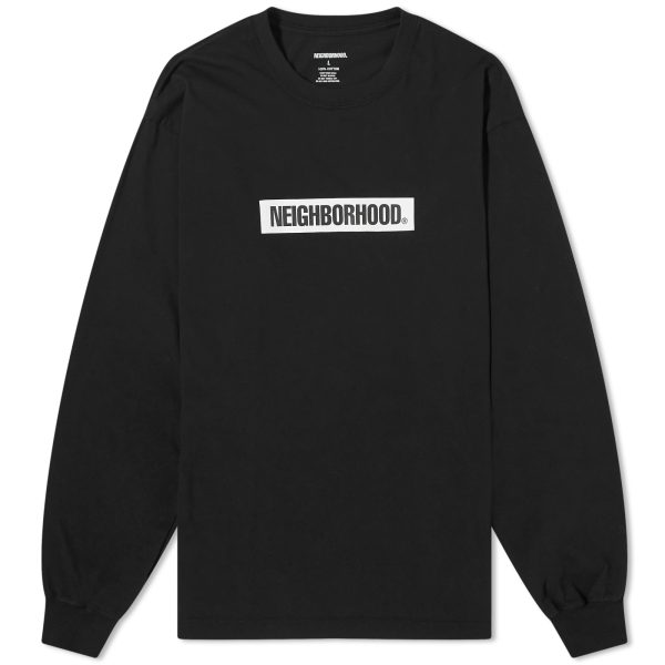 Neighborhood 2 Long Sleeve Box Logo T-Shirt