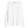 Polo Ralph Lauren Cotton Cable Crew Knit