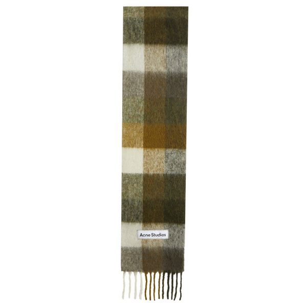 Acne Studios Vally Checked Scarf