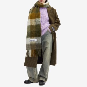 Acne Studios Vally Checked Scarf