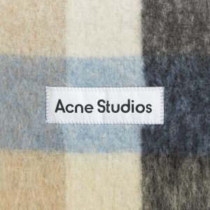 Acne Studios Vally Check Scarf