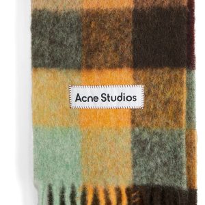 Acne Studios Vally Check Scarf