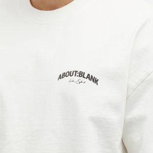 about:blank Arched Logo T-Shirt
