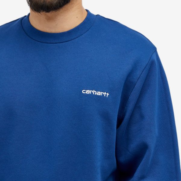 Carhartt WIP Script Embroidery Crew Sweat