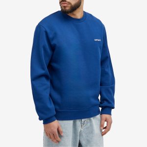 Carhartt WIP Script Embroidery Crew Sweat