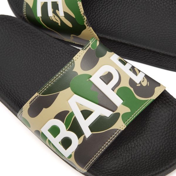 A Bathing Ape ABC Camo Slide