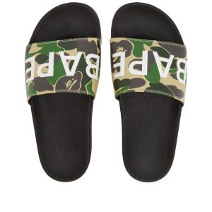 A Bathing Ape ABC Camo Slide