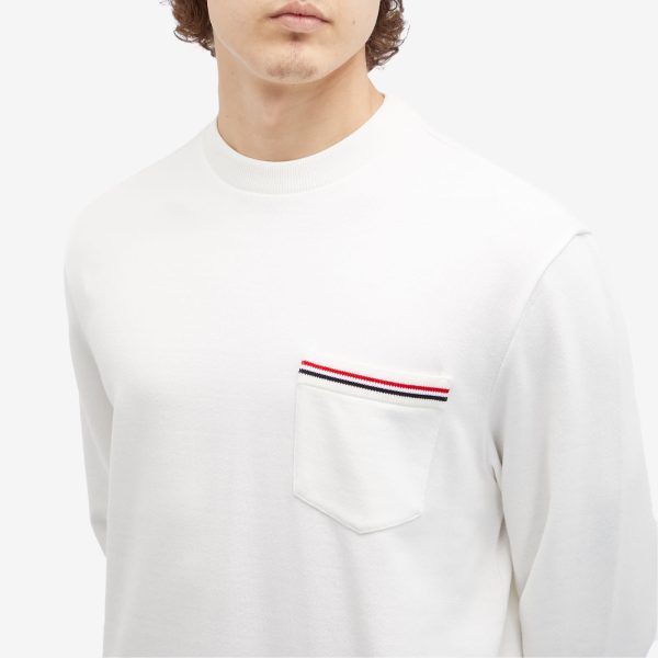 Thom Browne Chest Pocket Crew Sweatshirt