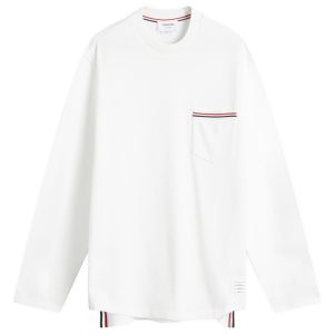 Thom Browne Chest Pocket Crew Sweatshirt