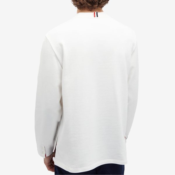 Thom Browne Chest Pocket Crew Sweatshirt