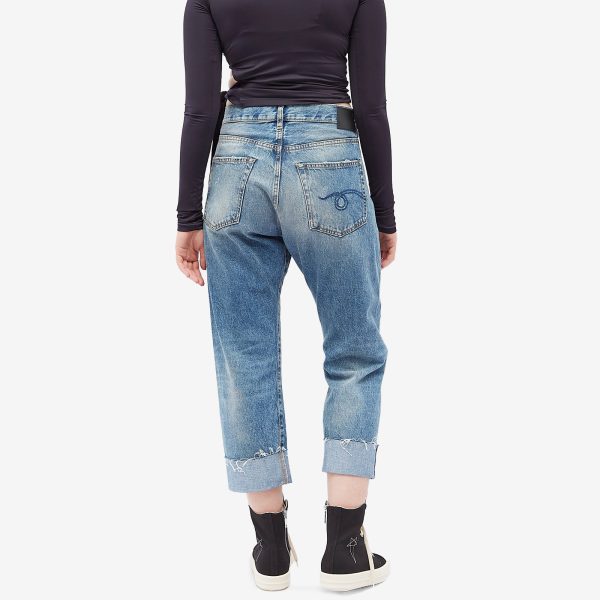 R13 Crossover Jeans