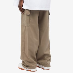 Off-White Drill Cargo Pants