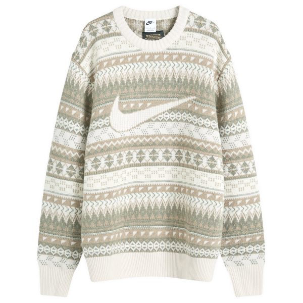 Nike Apparel Life Fair Isle Sweater