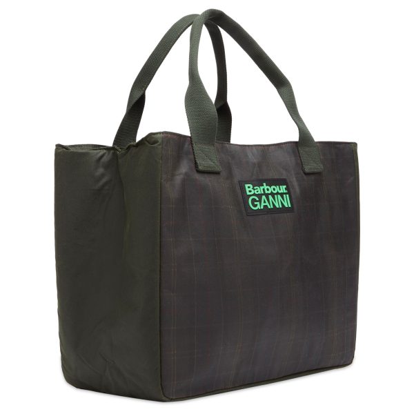 Barbour x Ganni Wax Tote Bag