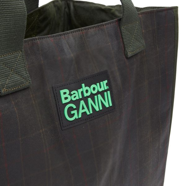 Barbour x Ganni Wax Tote Bag