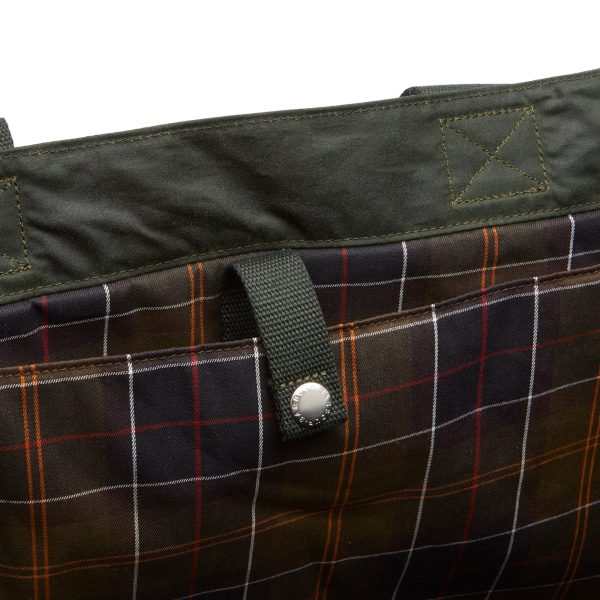 Barbour x Ganni Wax Tote Bag