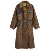 Barbour x Ganni Wax Trench Coat