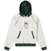 Brain Dead Logo Head Raglan Hoodie