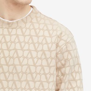 Valentino Icon Logo Crew Sweat