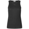 Ganni Soft Cotton Rib Tank Top