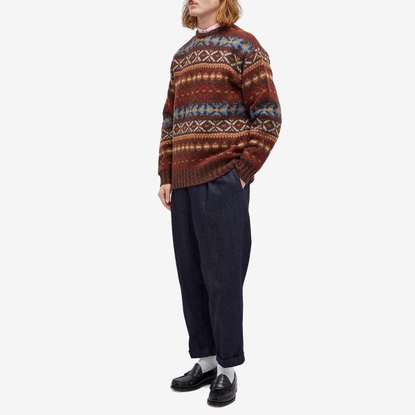 Beams Plus Fair Isle Jumper