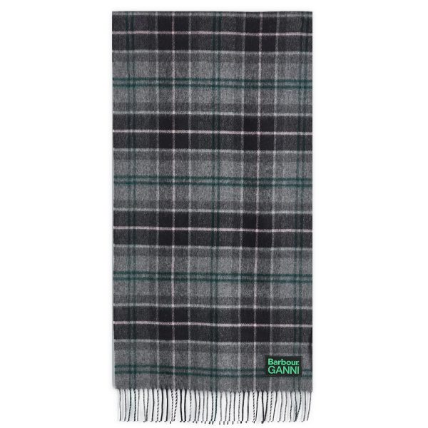 Barbour x Ganni Tartan Scarf