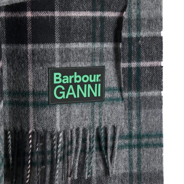 Barbour x Ganni Tartan Scarf