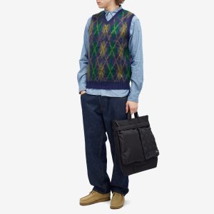 Beams Plus Mohair Argyle Vest