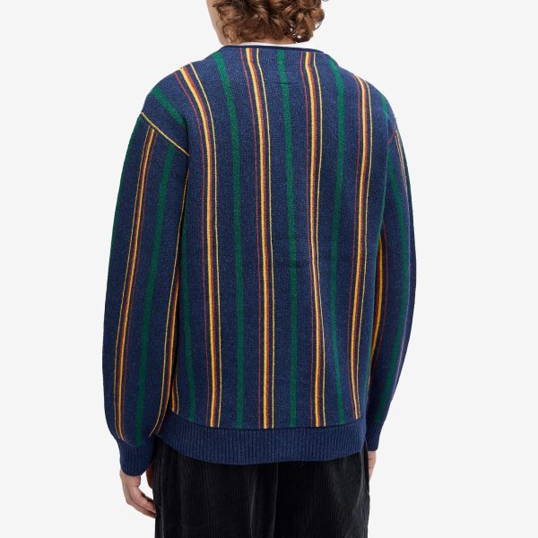 Beams Plus Stripe Cardigan