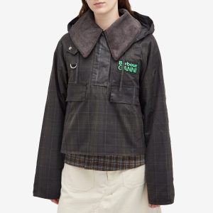 Barbour x Ganni Wax Anorak