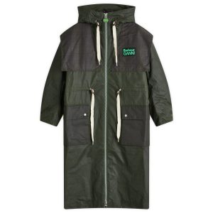 Barbour x Ganni Wax Parka