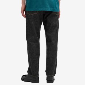 Beams Plus 5 Pocket Wide Denim Jeans