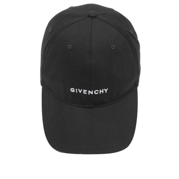 Givenchy Embroidered Logo Curved Peak Cap