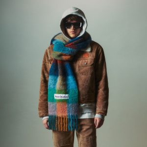 Acne Studios Vally Check Scarf