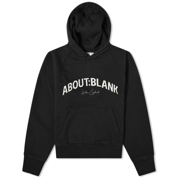 about:blank College Logo Hoodie