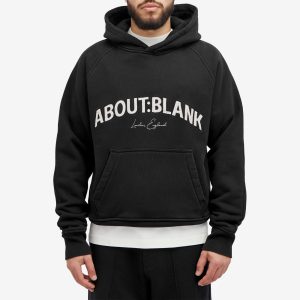 about:blank College Logo Hoodie