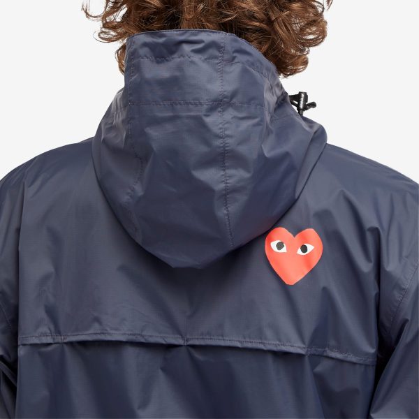 Comme des Garcons Play x K-Way Full Zip Packable Jacket