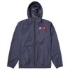 Comme des Garcons Play x K-Way Full Zip Packable Jacket