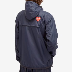 Comme des Garcons Play x K-Way Full Zip Packable Jacket