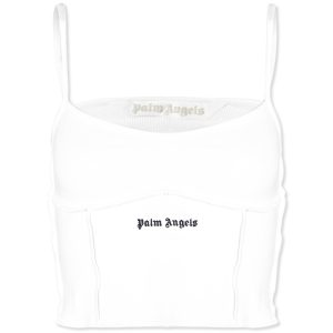 Palm Angels Classic Logo Rib Vest Top