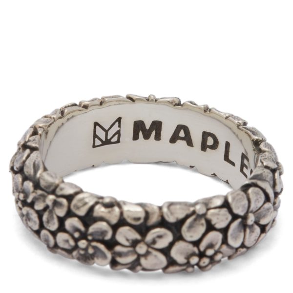 Maple Floral Band Ring