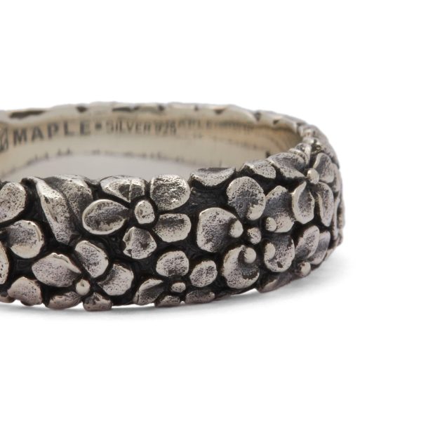 Maple Floral Band Ring