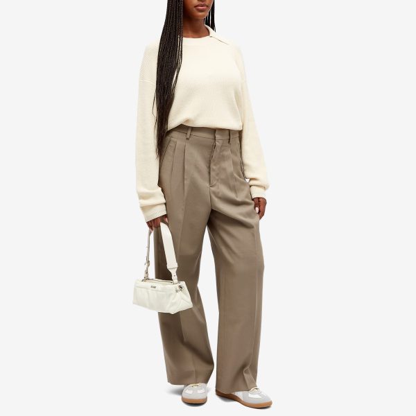 AMI Straight Fit Trousers