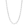 Missoma Classic Mini Short Paperclip Chain Necklace