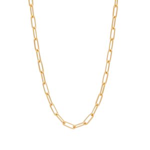 Missoma Classic Mini Short Paperclip Chain Necklace