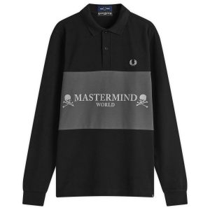 Fred Perry x Mastermind Long Sleeve Polo Shirt