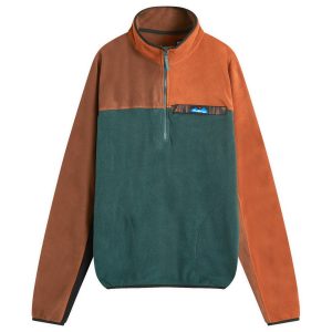 KAVU Winter Throwshirt Half Zip Fleece