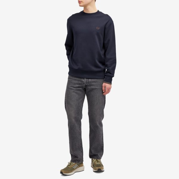 Fred Perry Crew Sweatshirt